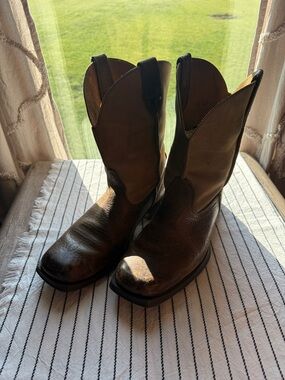 Ariat Brown soft top rambler Pull-On Boots